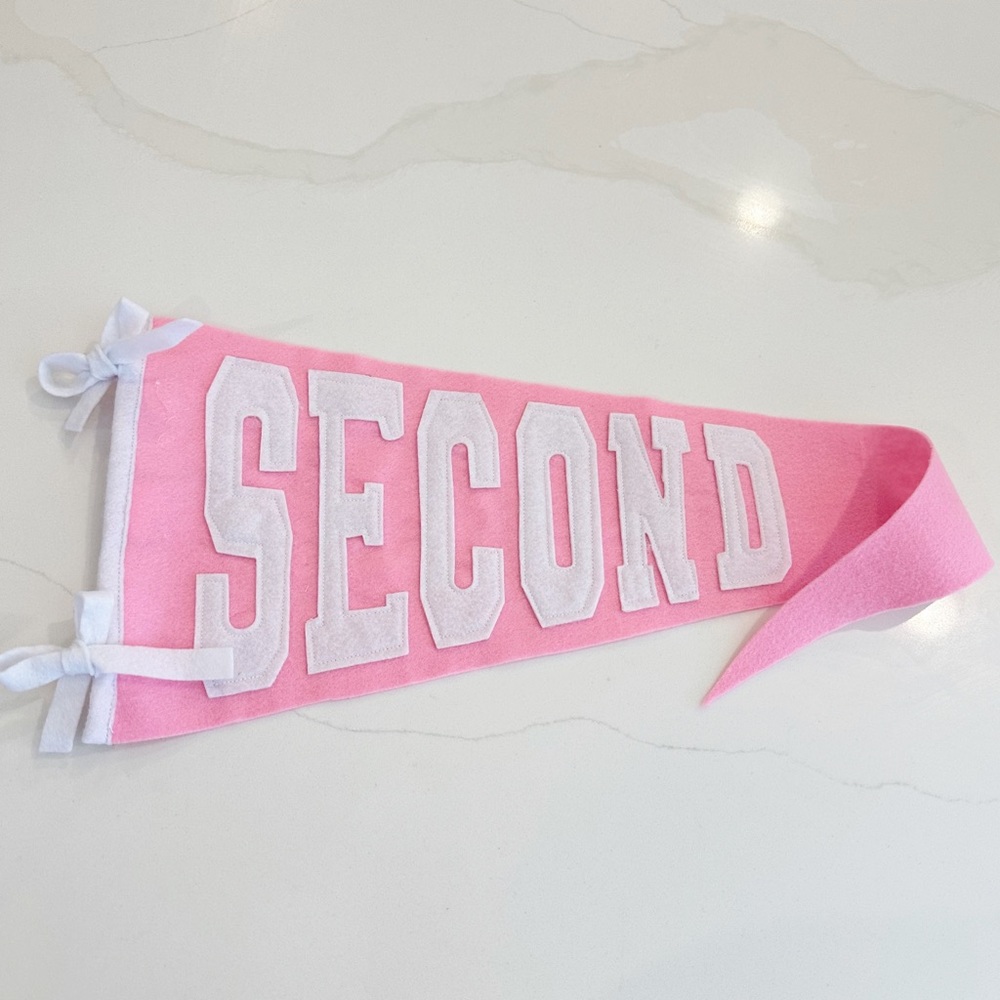 Beaufort Bonnet Company - Back To School Pennant- Second Grade
